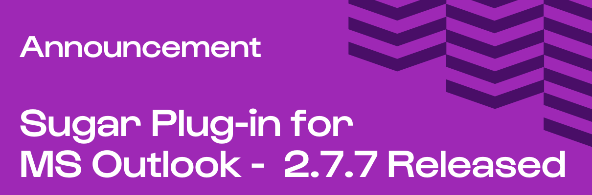 Outlook Plug-in 2.7.7