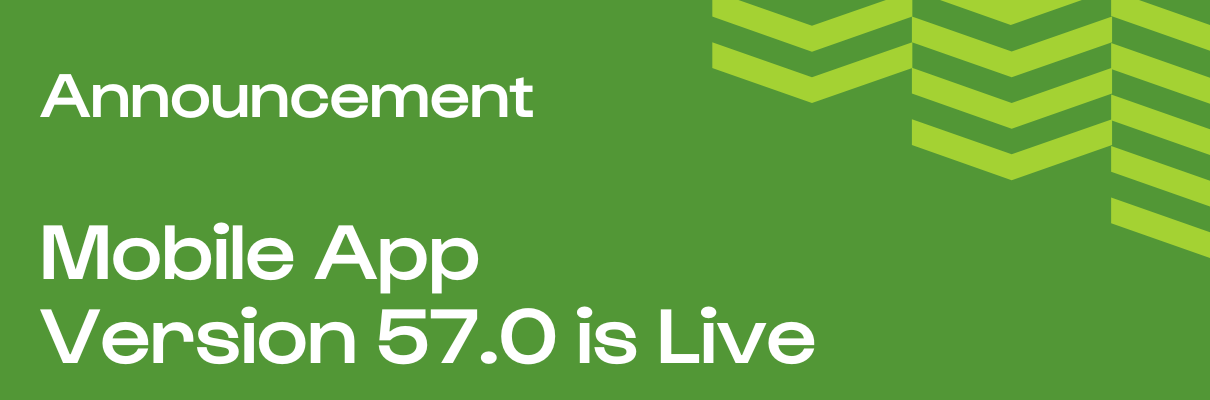 Announcement: Sugar Mobile App 57.0 is Live
