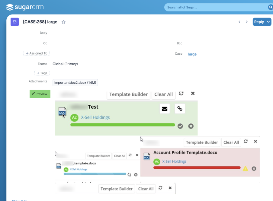 Example of a large document file