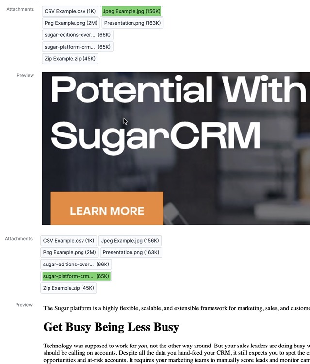 Image and DOCX preview example